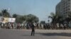 Policia mantem a ordem durante revolta popular em Maputo