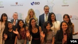 Ivanka Trump en el marco de la Cumbre de las Américas anunció en Lima, Perú un programa que moviliza cinco millones de dólares para ayudar a las mujeres a tener acceso a capital y oportunidades en Latinoamérica.