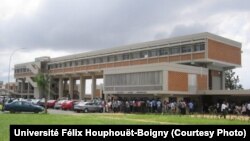 Université Félix Houphouët-Boigny, 14 avril 2016