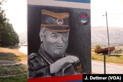 The 1995 Srebrenica massacre was carried out by units of the Bosnian Serb Army of Republika Srpska under the command of Ratko Mladić. His supporters have erected a mural lauding him as a “Serb hero” in his hometown of Kalinovik.