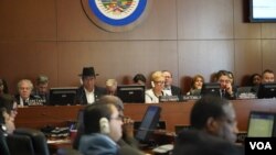 El canciller boliviano, Diego Pary, dijo a reporteros en Washington que su gobierno está dispuesto a reconocer los resultados de la auditoría de la OEA.