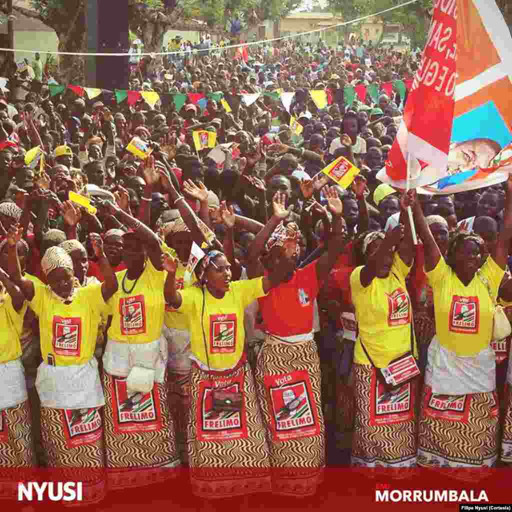 Filipe Nyusi em&nbsp;Morrumbala, província da Zambézia 