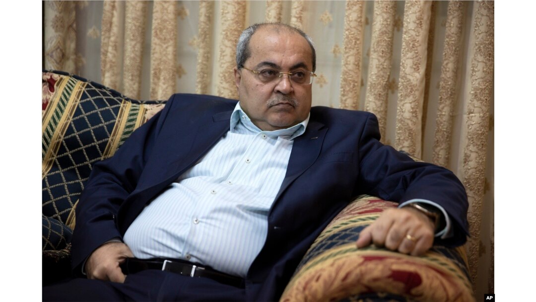 Anggota parlemen Israel dari etnis Arab, Ahmad Tibi di Yerusalem.