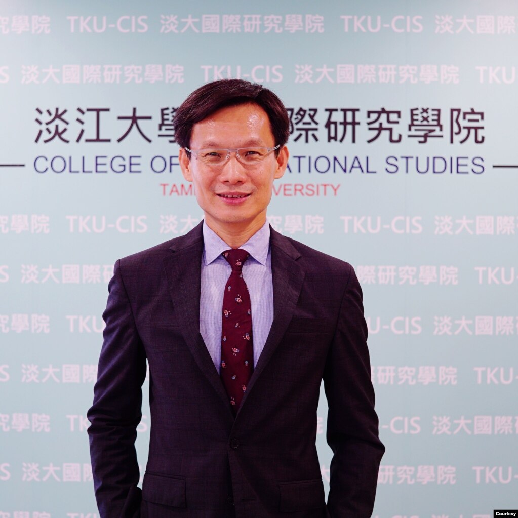 台湾淡江大学国际研究所副教授张福昌。（照片提供: 张福昌）(photo:VOA)