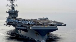 Tàu sân bay USS Theodore Roosevelt (CVN71) tại Biển A rập năm 2015