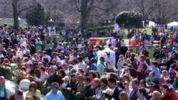 Thousands Turn Out for White House Easter Egg Roll