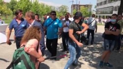 RFE/RL Journalists Assaulted at Ruling Party Rally in Bulgaria