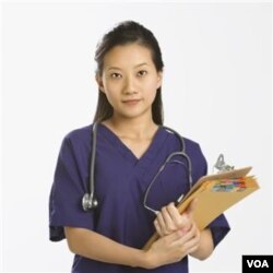 Hey look! It's a stock image of a medical person for a post about medical school