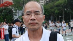 香港時事評論員劉銳紹 (美國之音 湯惠芸拍攝)