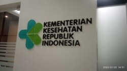 Kantor Kementerian Kesehatan di Jakarta, 20 Januari 2020. (Foto: Sasmito Madrim/VOA)