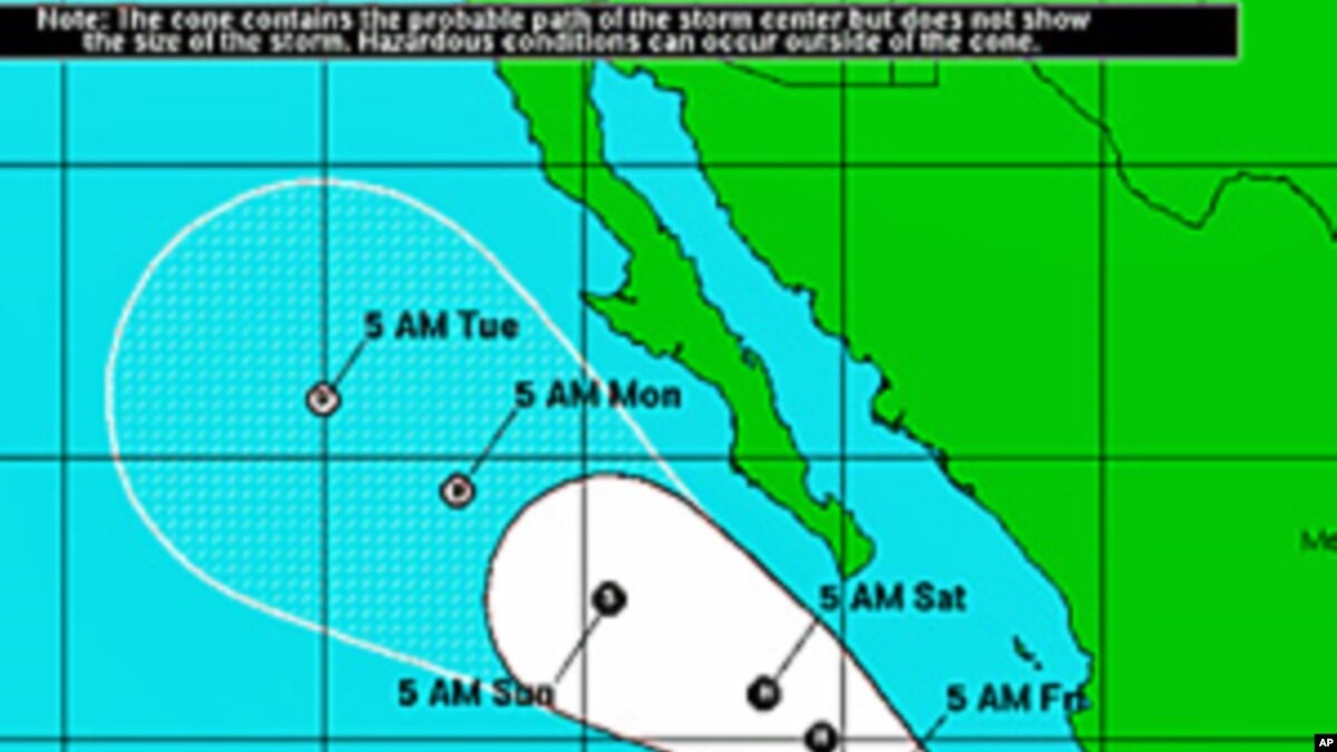 Hurricane Dora Strengthens Off Coast of Mexico