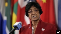 United Nations High Commissioner for Human Rights Navi Pillay 