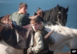 Jamie Bell as Esca in "The Eagle"