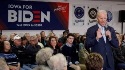 El candidato presidencial demócrata Joe Biden durante un evento en Oelwein, Iowa, el 7 de diciembre de 2019 (Foto: Reuters)