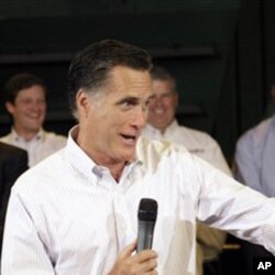 ທ່ານ Mitt Romney ທີ່ຈະໄດ້ເປັນຜູ້ສະມັກເລືອກຕັ້ງ ປະທານາທິບໍດີສະຫະລັດ ຂອງພັກຣີພັບບລິກັນ.