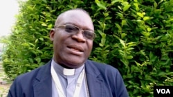 Bishop Fulgence Muteba has tried to help ex-child soldiers in his diocese in southern Democratic Republic of Congo. (Photo: L. Bryant / VOA)