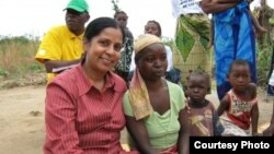 Dr. Nazma Kabir 2009 Mozambique Working with Lepra