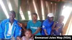 Une famille expropriée à Lom-Pangar toujours en attente d'indemnisation dans l'est du Cameroun, 5 septembre 2018. (VOA/Emmanuel Jules Ntap)