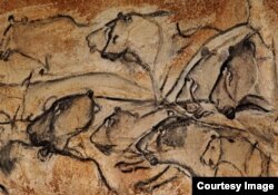 FILE - Located in a limestone plateau of the Ardeche River in southern France, the property contains the earliest known and best preserved figurative drawings in the world, dating back 30,000 years. (UNESCO)