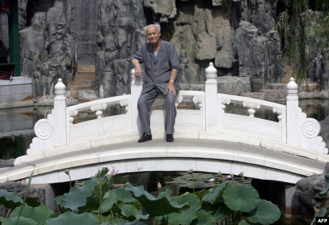 李锐2006年9月5日在北京。