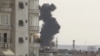 Smoke rises after Israeli air strikes in Gaza City, November 16, 2012. 