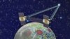Vệ tinh thám hiểm GRAIL của NASA bay quanh quỹ đạo mặt trăng