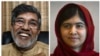 Cô Malala Yousafzai, ông Kailash Satyarthi cùng nhận giải Nobel Hoà bình