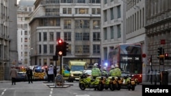 Suspected terror related incident on London Bridge