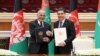 افغانستان و ترکمنستان 'معاهدۀ استراتیژیک' امضا کردند 