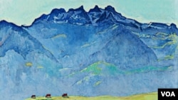 Фердинанд Ходлер. Пейзаж. 1916 г.