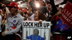 Durante la campaña, Trump prometió que designaría un fiscal especial que acusara criminalmente a Clinton y juró que la metería a la cárcel.