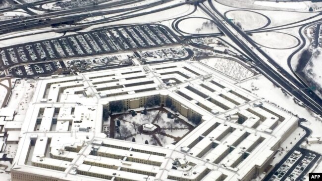 امریکی دفاع پینٹاگون کا فضائی منظر (فائل فوٹو)