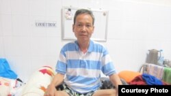 Vietnamese environmental activist Dinh Dang Dinh is on medical parole while suffering from final stages of stomach cancer. (Courtesy: Dinh Family)