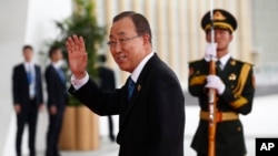 Le secrétaire général de l’ONU, Ban Ki-moon, 4 septembre 2016.