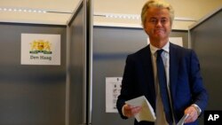 Lider ekstremne desnice u Holandiji, Gert VIlders doživeo poraz na izborima, 15. mart 2017.