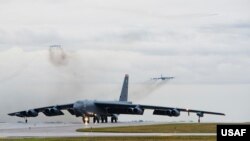 Бомбардировщик B-52 Stratofortress - часть ядерной триады США 