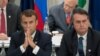 Los presidentes de Francia, Emmanuel Macron y de Brasil, Jair Bolsonaro, habían intercambiado mensajes en los que se enfrentaron respecto al incendio en el Amazonas, conocido como "el pulmón del planeta".