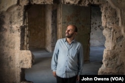 Youssef Haidar, the architect tasked with restoring the Yellow House, which has been renamed Beit Beirut for its opening as a museum and cultural center.