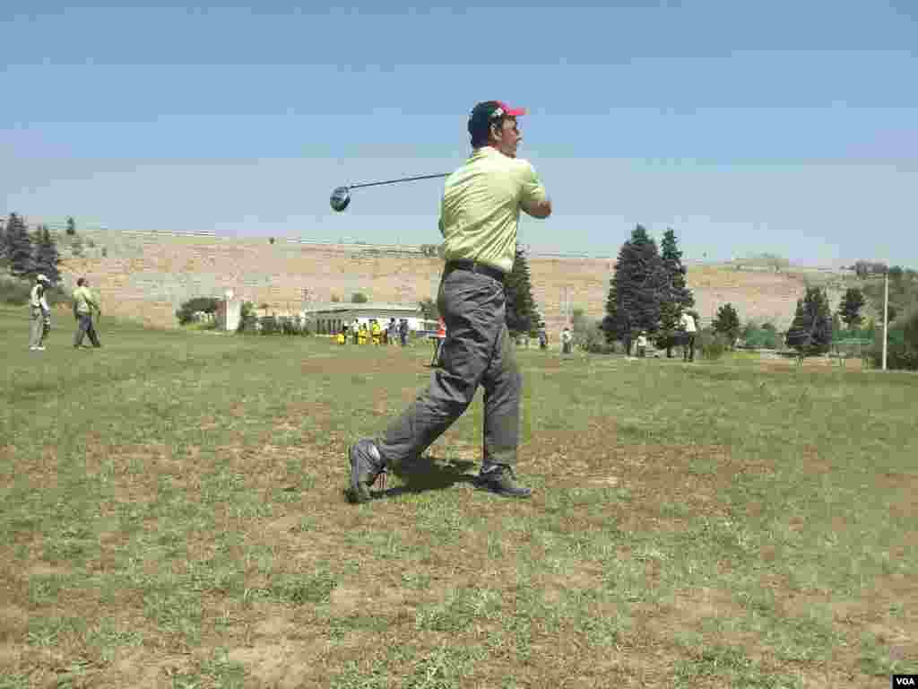 Golf sport in Herat Afghanistan