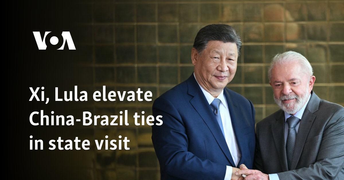 Xi, Lula Elevate China-Brazil Partnership