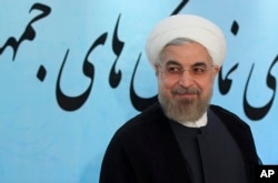 FILE - Iran's President Hassan Rouhani is decidedly less hostile to the United States than his predecessor.