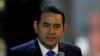 Guatemala President Says He Could Veto Contested Graft Reforms