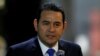 Guatemala President Retains Immunity from Prosecution in Graft Probe