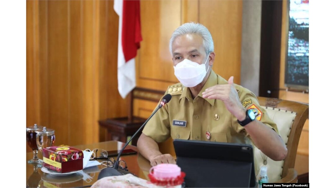 Gubernur Jawa Tengah Ganjar Pranowo (Facebook: Humas Jawa Tengah).