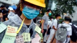 ဟောင်ကောင် အထက်တန်းကျောင်းသားတွေ ဆန္ဒပြမှု ပါဝင်လာ