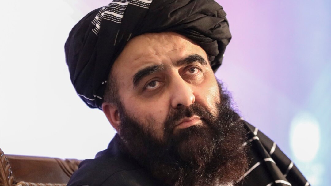 د طالبانو د حکومت د خارجه چارو نګران وزیر امیرخان متقي