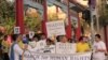洛杉矶人权日游行要求中国释放刘晓波等良心犯