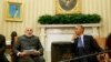 دیدار رئیس جمهوری آمریکا با نخست وزیر جدید هند 