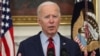 Presiden AS Joe Biden berbicara mengenai penembakan massal di Colorado, di Gedung Putih, Washington DC, 23 Maret 2021. (Foto: Jonathan Ernst/Reuters)