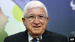 Iraqi President Fouad Massoum